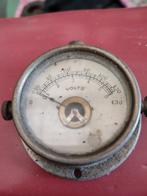 Vintage Voltmeter Messing/koper, Ophalen of Verzenden