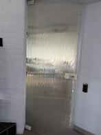 Porte en verre vintage 81,5 x 200 cm, Bricolage & Construction, Enlèvement, Comme neuf, Verre