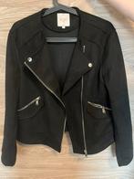 Faux leren jas, Kleding | Dames, Jasjes, Kostuums en Pakken, Ophalen, Zwart, Maat 42/44 (L), Zo goed als nieuw