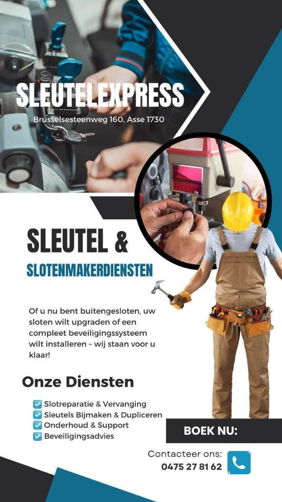 Slotenmaker, Diversen, Overige Diversen, Ophalen of Verzenden