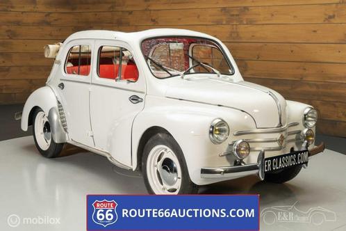 Renault 4CV Cabriolet| Route 66 Auctions, Auto's, Oldtimers, Bedrijf, Te koop, Lederen bekleding, Renault, Benzine, Overige carrosserie