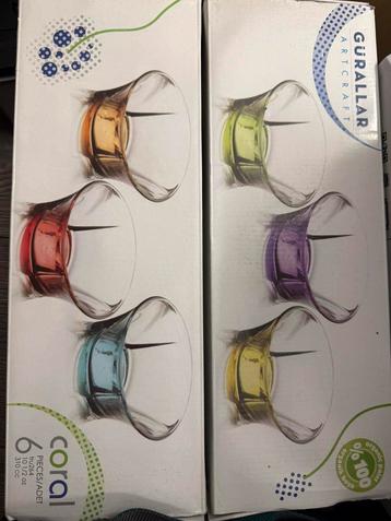 Elegante glazen borden – 3 stuks voor €20 beschikbaar voor biedingen