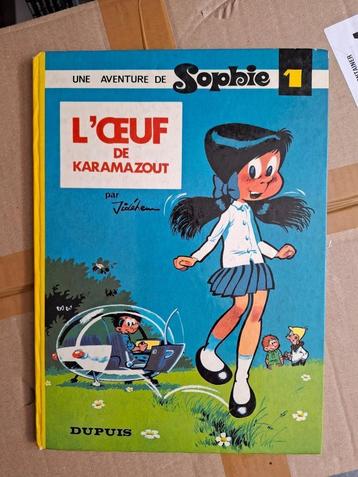 SOPHIE TOME 1 "L'OEUF DE KARAMAZOUT" JIDEHEM EO 1968 beschikbaar voor biedingen