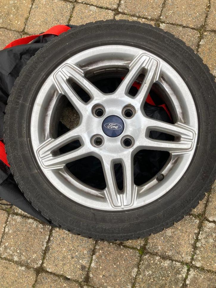 Originele lichtmetalen Ford velgen 15” 5x2 spaaks design, Auto-onderdelen, Banden en Velgen, Velg(en), Winterbanden, 15 inch, 195 mm