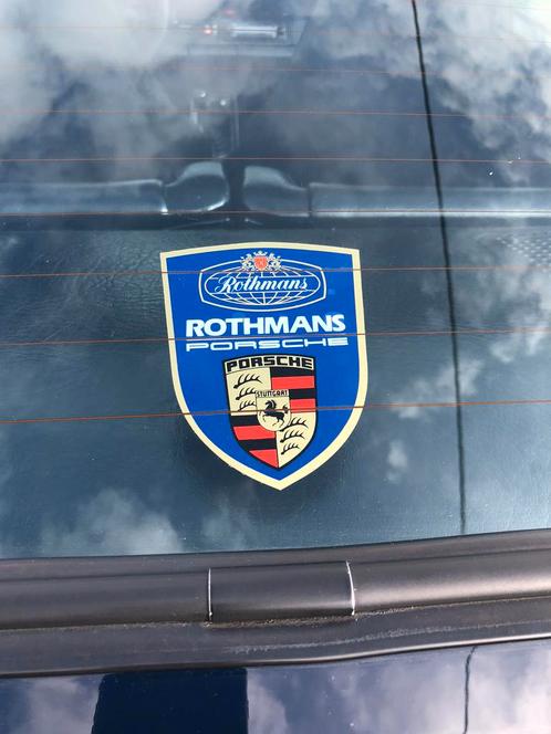 Porsche Rothmans Racing NOS sticker jaren 80, Auto diversen, Autostickers, Ophalen of Verzenden