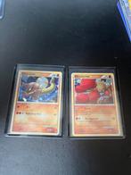 Hitmonlee & hitmonchan, Hobby en Vrije tijd, Verzamelkaartspellen | Pokémon, Ophalen of Verzenden, Zo goed als nieuw