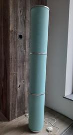 Magnifique lampe turquoise, Comme neuf, 100 à 150 cm, Enlèvement ou Envoi, Tissus