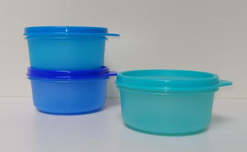Tupperware Ramekin - 200 ml x 3 - Blauw - Promo, Huis en Inrichting, Keuken | Tupperware, Nieuw, Bus of Trommel, Blauw, Ophalen of Verzenden
