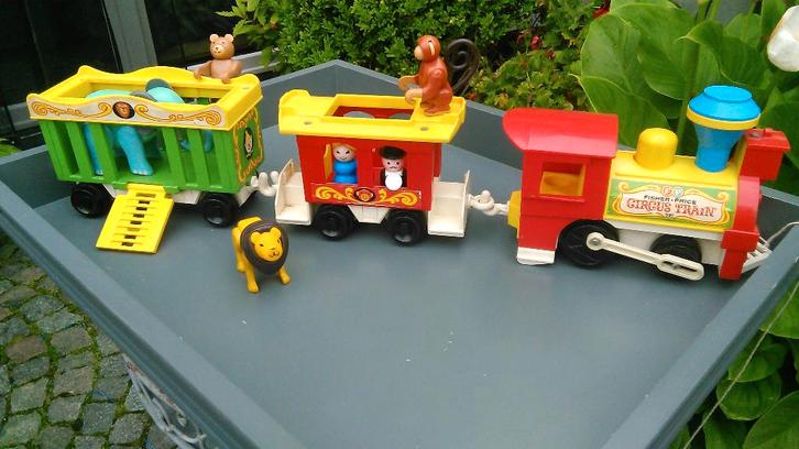 Circus trein Fisher Price Toys, Kinderen en Baby's, Speelgoed | Fisher-Price, Gebruikt, Met geluid, Ophalen of Verzenden