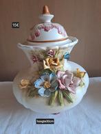 vaas met bloemen, Ophalen