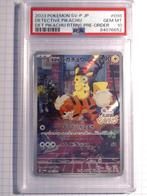 #111 - Detective Pikachu (SV-P 098) Japanese - PSA10, Ophalen of Verzenden, Nieuw, Losse kaart