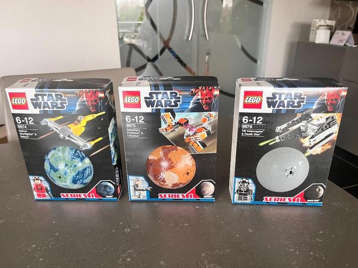 Lego Star Wars Planet Series 1 (9674 9675 9676) (NISB), Kinderen en Baby's, Speelgoed | Duplo en Lego, Nieuw, Lego, Complete set