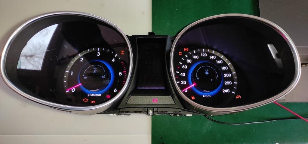 Kmteller Hyundai Santa Fe Herstel reparatie  instrument, Auto-onderdelen, Dashboard en Schakelaars, Hyundai, Gebruikt, Ophalen of Verzenden