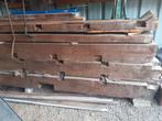 5 eiken balken, Ophalen, Gebruikt, Eiken, 300 cm of meer