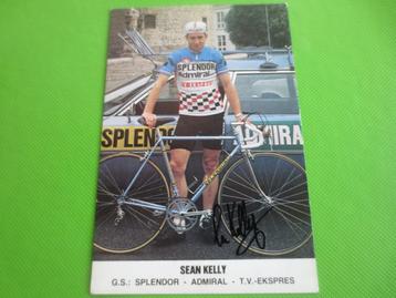 wielerkaart 1980 team splendor sean kelly signe, Envoi, Comme neuf