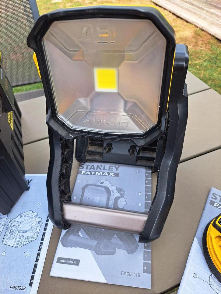 Stanley fatmax ledlamp 18v, Doe-het-zelf en Bouw, Bouwverlichting, Gebruikt, Lamp, Ophalen of Verzenden