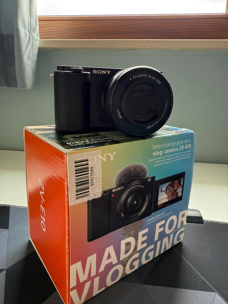 Sony α ZV-E10, Audio, Tv en Foto, Fotocamera's Digitaal, Zo goed als nieuw, Sony, Ophalen