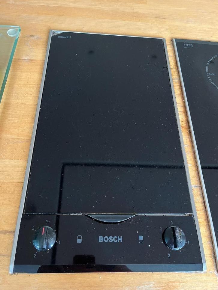 Grill Bosch encastrable (domino), Elektronische apparatuur, Kookplaten, Gebruikt, Inbouw, Elektrisch, 3 kookzones of minder, Ophalen