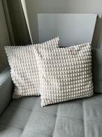 Set van 2 IKEA sierkussens, Huis en Inrichting, Ophalen, Zo goed als nieuw, Wit, Vierkant