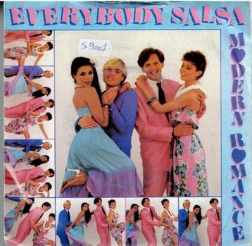 Vinyl, 7"   -   Modern Romance – Everybody Salsa beschikbaar voor biedingen