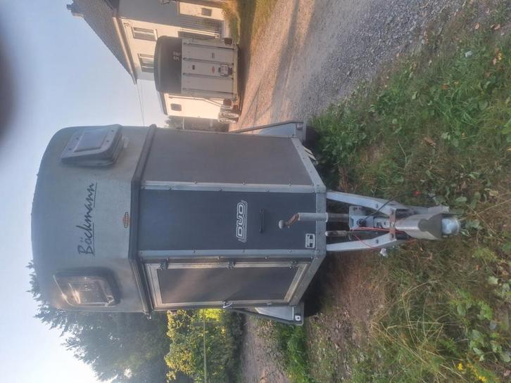 Bockman paardenvan, Dieren en Toebehoren, Paarden en Pony's | Trailers en Aanhangwagens, Gebruikt, 1½-paards trailer, Ophalen of Verzenden