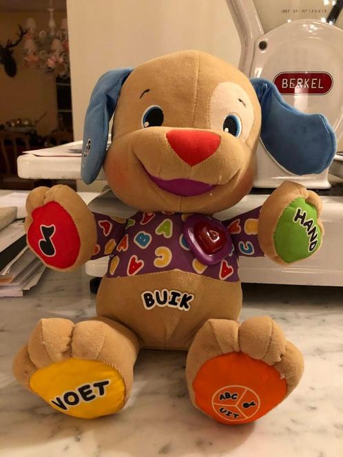 Interactieve knuffel van Fischer -Price, Kinderen en Baby's, Speelgoed | Fisher-Price, Gebruikt, Met licht, Met geluid, Ophalen