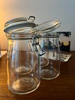 Glazen voorraad pot, Huis en Inrichting, Keuken | Potten en Pannen, Ophalen, Gebruikt, Glas, Overige typen