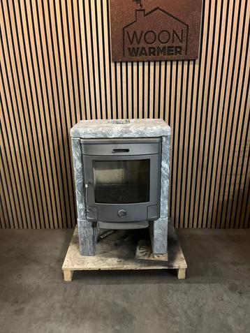 25048 Zware speksteenkachel Scan 5/6kw🔥 beschikbaar voor biedingen