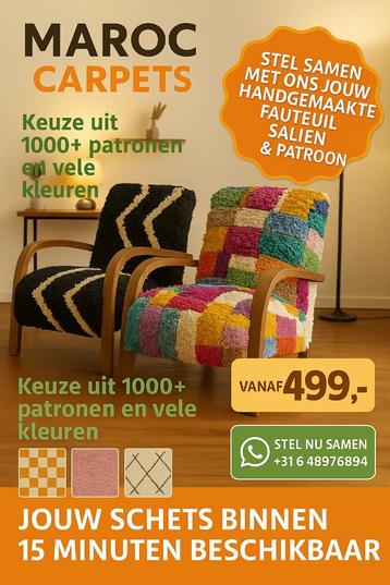 Fauteuils op maat of uit voorraad? Ruime keuze beschikbaar voor biedingen
