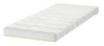 UNDERLIG foam matras peuterbed, wit, 70x160 cm, Ophalen, Gebruikt, Matras