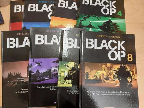 BLACK OP - Série complète (8 vol) - 1ère Ed - TTBE, Boeken, Stripverhalen, Complete serie of reeks, Ophalen of Verzenden