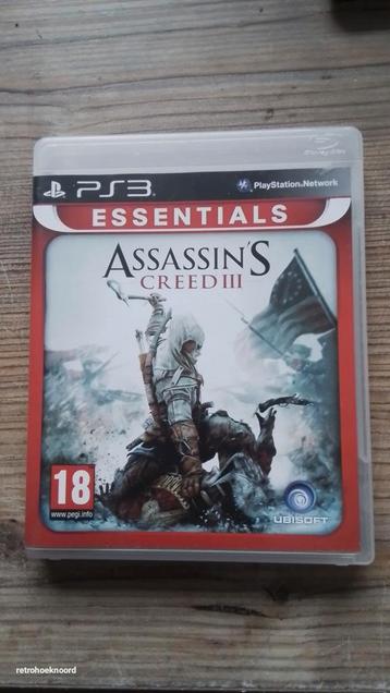 Assassin's Creed III pour PlayStation 3, Envoi, Comme neuf