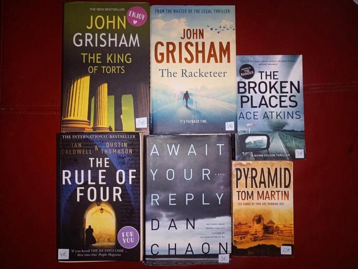Engelse thrillers!!, Boeken, Thrillers, Zo goed als nieuw, Wereld overig, Ophalen of Verzenden