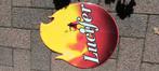 Lucifer bier reclame bordje, Verzamelen, Ophalen of Verzenden, Zo goed als nieuw