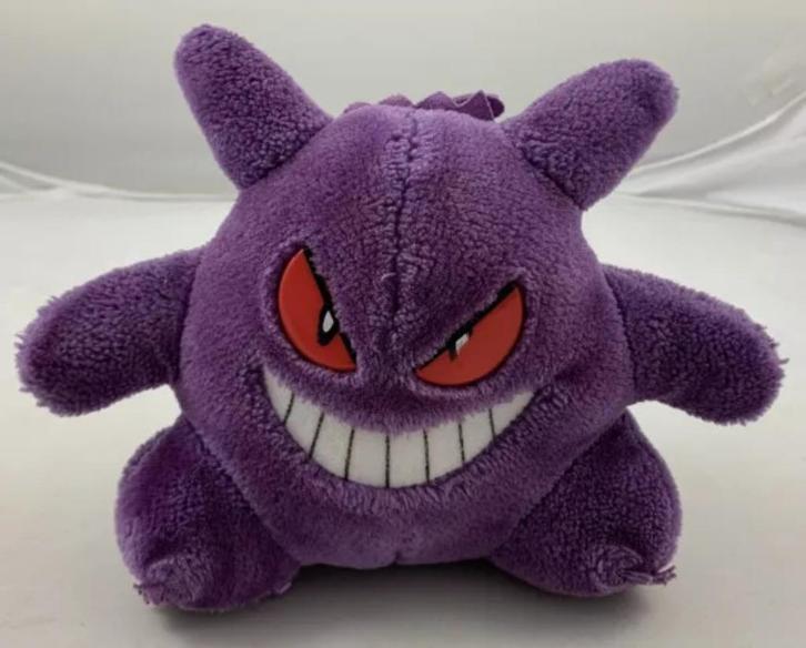 Pokémon Gengar pluche knuffel Hasbro 1999 vintage, Kinderen en Baby's, Speelgoed | Knuffels en Pluche, Zo goed als nieuw, Verzenden