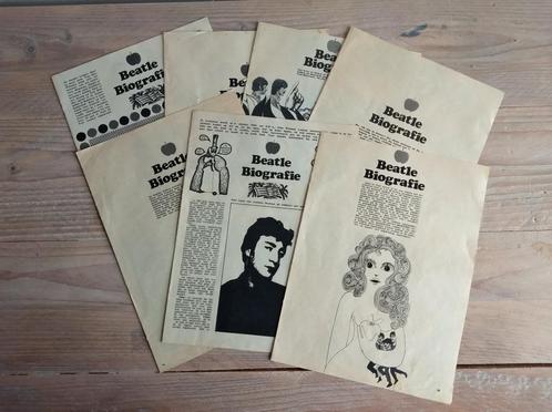 Apple Records - Beatle Biografie Nederlandstalig, Collections, Revues, Journaux & Coupures, Journal ou Magazine, 1960 à 1980, Enlèvement ou Envoi