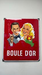 BOULE D’OR emaille reclame bord 1953, Antiek en Kunst, Antiek | Email, Ophalen of Verzenden
