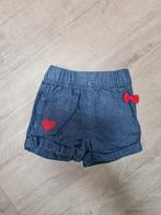 Jeans shortje Orchestra - Maat 54 - 1 maand, Kinderen en Baby's, Babykleding | Maat 50, Broekje, Meisje, Ophalen of Verzenden