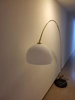 Grote, zware booglamp met marmeren voet, Ophalen, Zo goed als nieuw