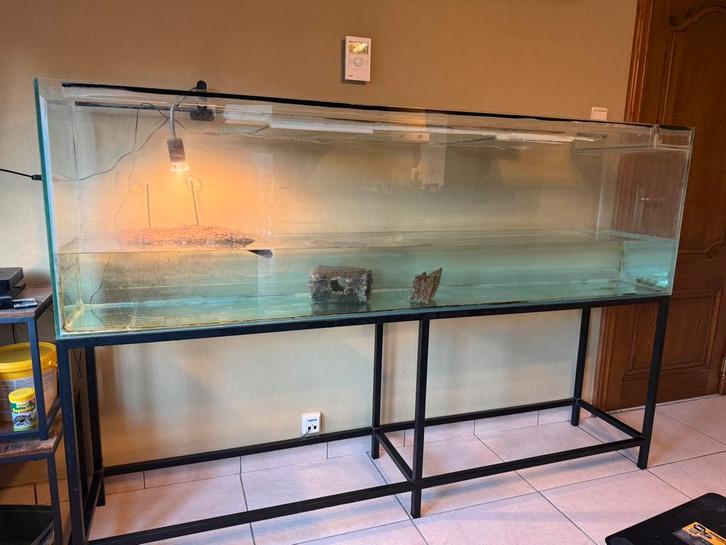 Aquarium met eventueel accesoires., Dieren en Toebehoren, Vissen | Aquaria en Toebehoren, Gebruikt, Leeg aquarium, Ophalen