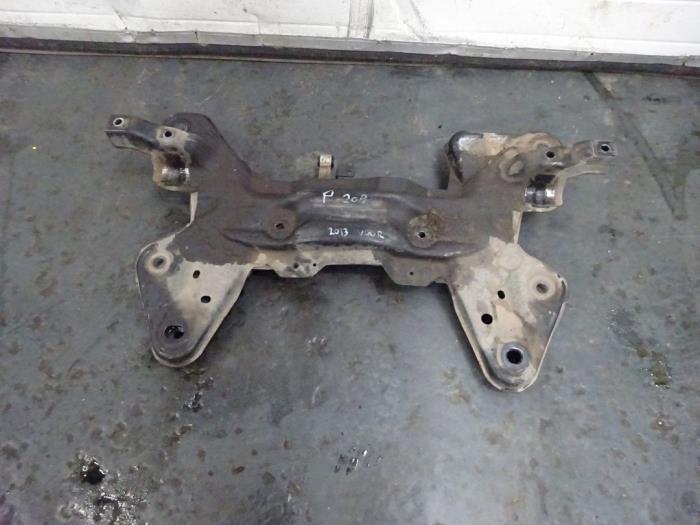 Faux châssis d'un Peugeot 208, Autos : Pièces & Accessoires, Suspension & Châssis, Peugeot, Utilisé, 3 mois de garantie, Enlèvement ou Envoi