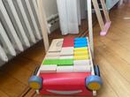 Chariot en bois, Enfants & Bébés, Jouets | Jouets en bois, Jouet à Pousser ou Tirer, Enlèvement, Utilisé