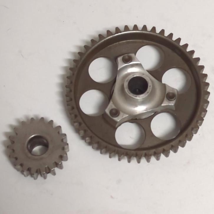 FG stalen tandwielen 18/46T (Marder, Beetle, Baja, 2wd 4wd), Hobby en Vrije tijd, Modelbouw | Radiografisch | Auto's, Gebruikt