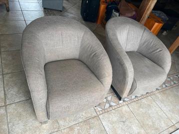 Natuzzi design zetels 2stuks beschikbaar voor biedingen