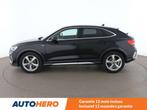 Audi Q3 35 TDI quattro S line (bj 2021, automaat), Auto's, Automaat, Gebruikt, Zwart, Leder
