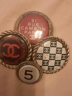 Broche Chanel, Handtassen en Accessoires, Broches, Ophalen, Zo goed als nieuw
