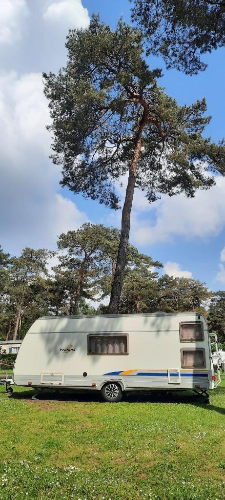 caravane burstner, Caravans en Kamperen, Caravans, Particulier, tot en met 6, 1000 - 1250 kg, Bürstner, Vast bed, 8 meter en meer