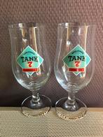 2 glazen TANK 7 van Duvel Moortgat, Verzamelen, Biermerken, Ophalen of Verzenden, Zo goed als nieuw, Glas of Glazen, Duvel