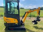 graafmachine 1.5ton kubota 3cill 40 werkuren 2bakken, Ophalen, Graafmachine