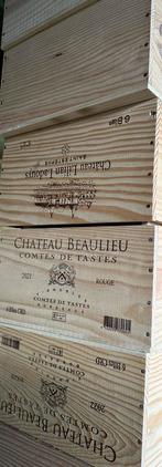 Lege houten wijnkisten van 6 flessen, Huis en Inrichting, Ophalen, Nieuw